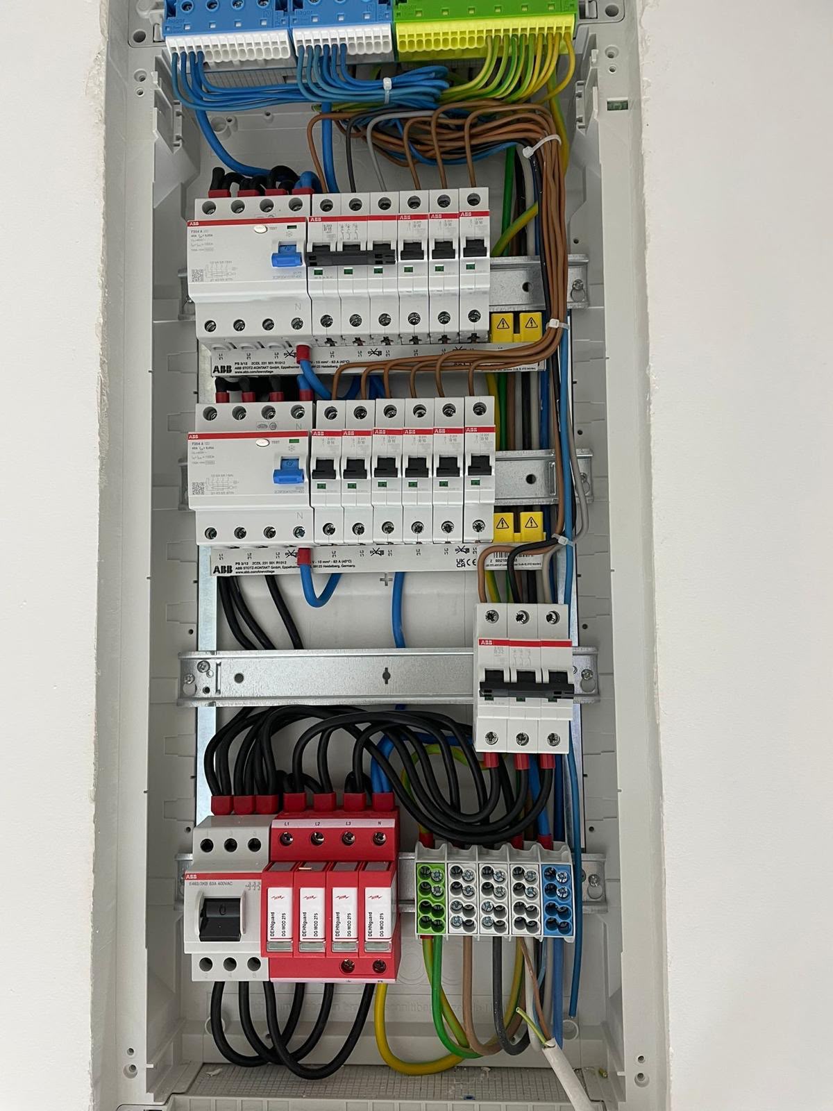 Elektrische Verteilung