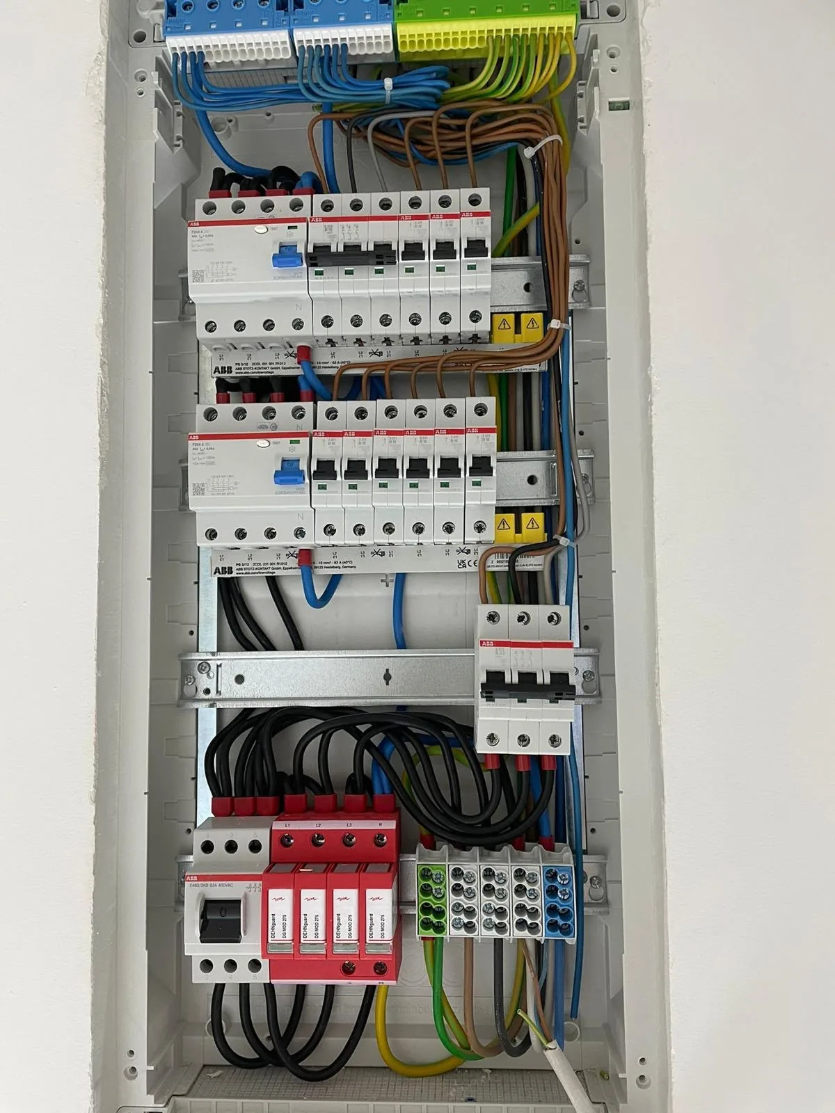 Elektrische Verteilung